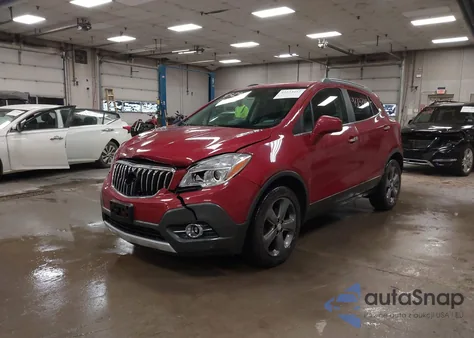 2013 Buick Encore Leather z USA, uszkodzony, nr VIN KL4CJGSB4DB105372